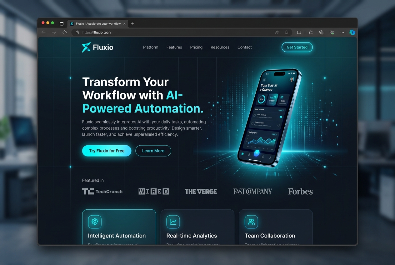Nova App - Mobil Uygulama Landing Page